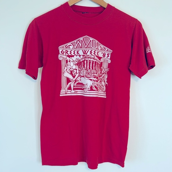 Fan’s Choice University of Nebraska Greek Week 1985 T-Shirt Tee - Picture 1 of 6